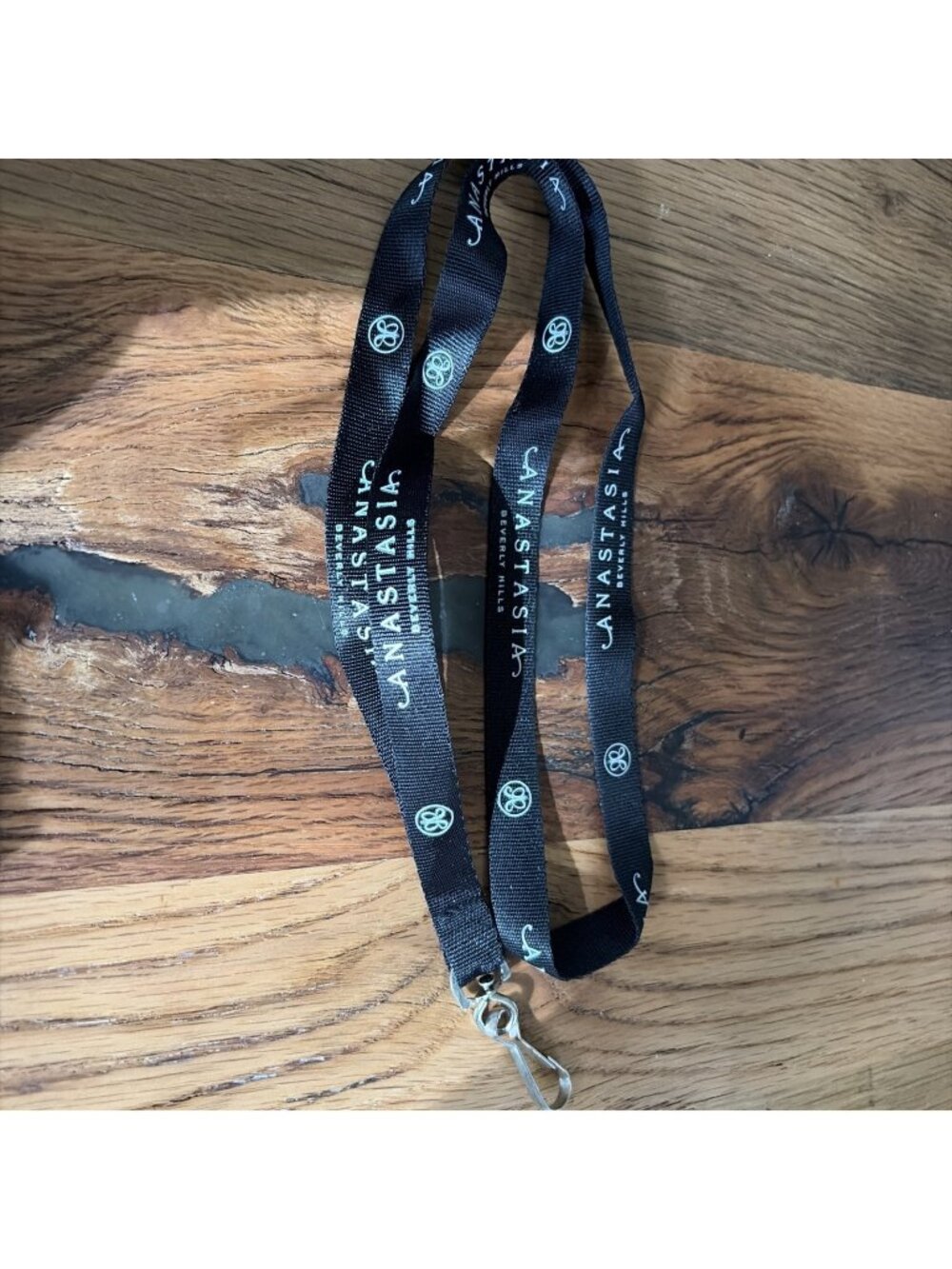 Anastasia Beverly Hills Black Lanyard Logo Makeup Beauty
